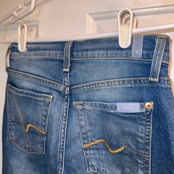 7 for All Mankind (Seven) Jeans Ankle Gwenevere, Size 24 - Picture 4 of 12